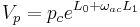 
   V_p = p_c e^{L_0 + \omega_{ac} L_1}

