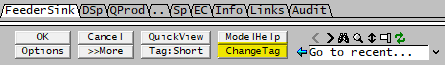 Every Access window allows the user to change the unit tag using the 'ChangeTag' button.